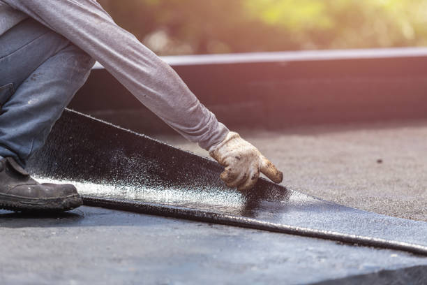Professional Emergency Waterproofing technician working in Silver Lake, IN